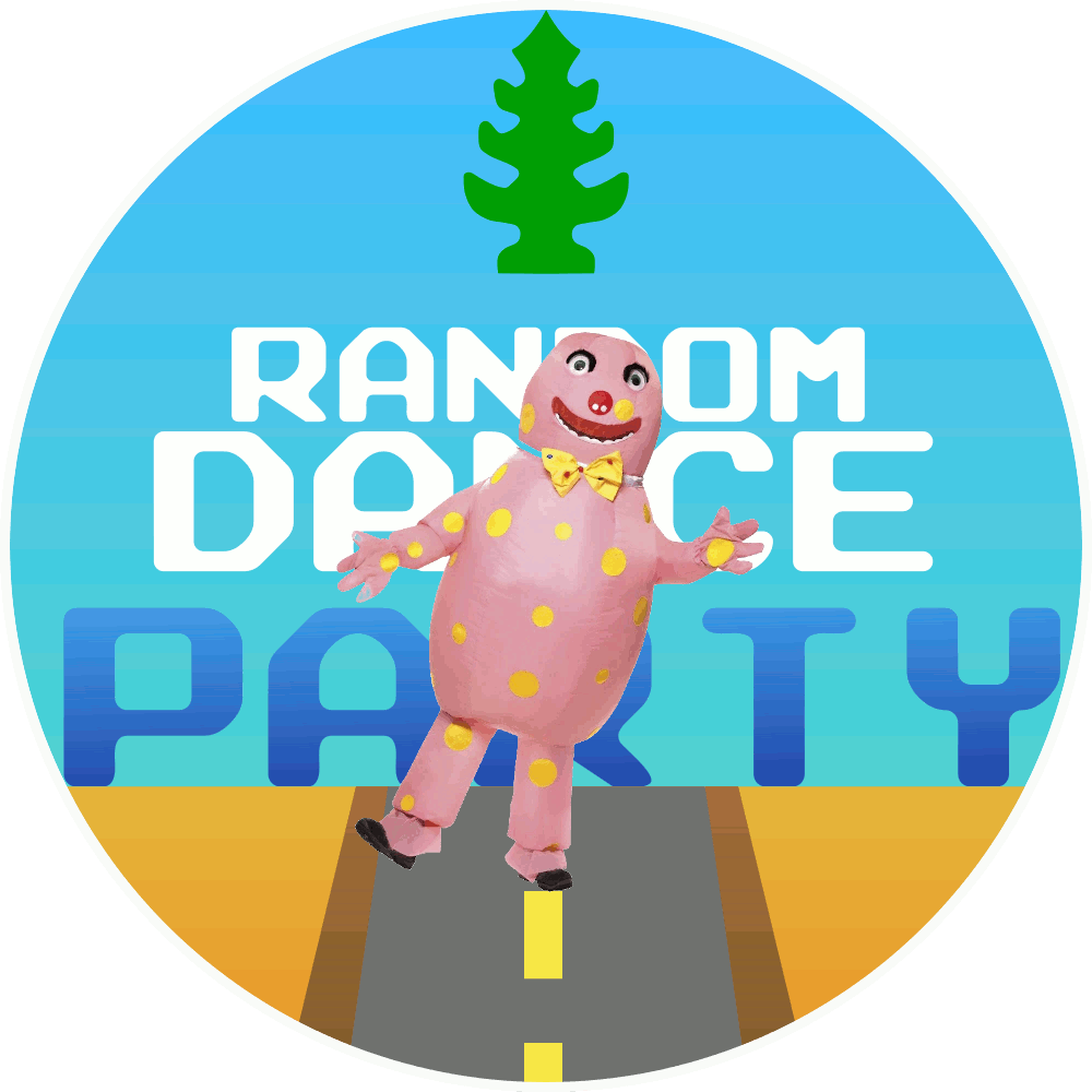 Random Blobby Party Logo