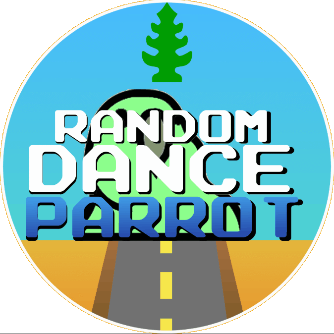 Random Dance Parrot Party Logo